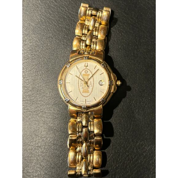 Accutron Gold Tone Men’s Watch. New Battery. - Picture 7 of 11